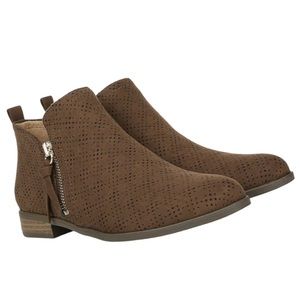 Dr. Scholls Rate Zip brown Bootie